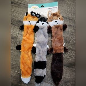2/$22 NWT Zippy Paws Skinny peltz 3pack